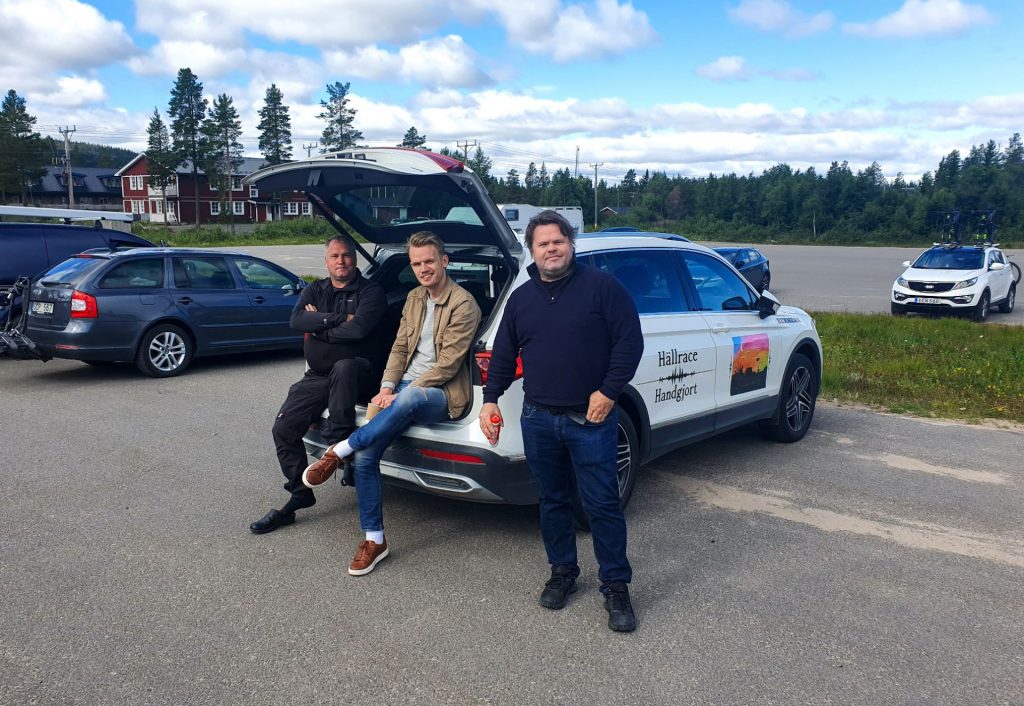 Bernt Andersson, Mattias Bångman och Bert-Ola Bergstrand.